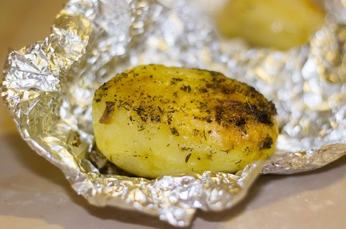 Рецепты печеного картофеля - изображение